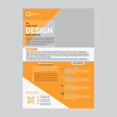 Creative Business Flyer Template Design 