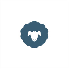 sheep logo design template, logo inspiration.