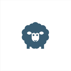 sheep logo design template, logo inspiration.