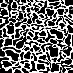 Vector black leopard, cheetah and jaguar print pattern animal seamless. Leopard, cheetah and jaguar skin abstract for printing or home decorate and more.