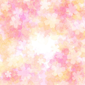 桜の花のイメージ背景