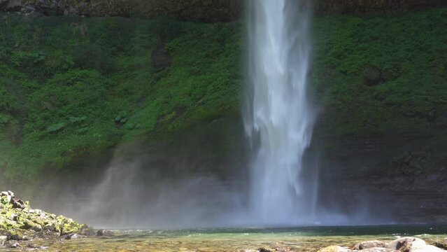 Santa Ana waterfall in patagonia argentina