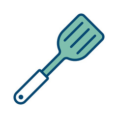 spatula icon vector design template in white background