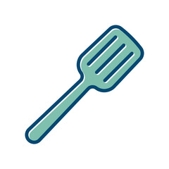 spatula icon vector design template in white background