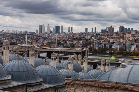 Fatih district in Istanbul, Turkey. ehzade Mosque or ehzade Camii in Turkey.