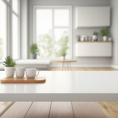 Fototapeta na wymiar modern living room with white furniture, generative ai