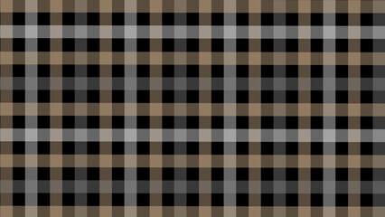 Obraz premium Background in black, white and brown checkered
