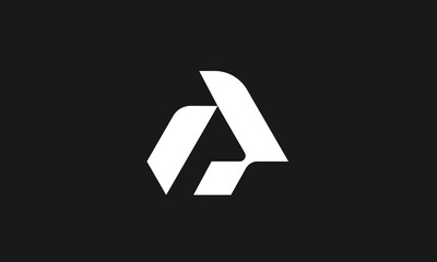 AP Letter Logo, Monogram Vector Icon Template.