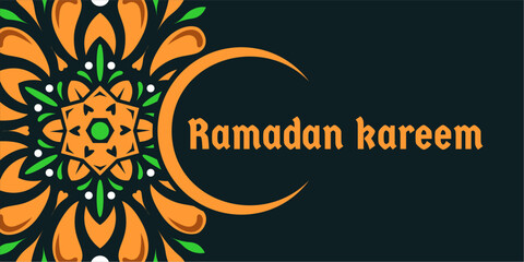 Ramadan kareem background vector