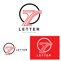 T Letter Logo, Modern Letter Style Vector, Design Suitable For Product Brands With T Letter
