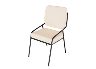 Fototapeta premium Design 3d rendering of a chair for furniture needs