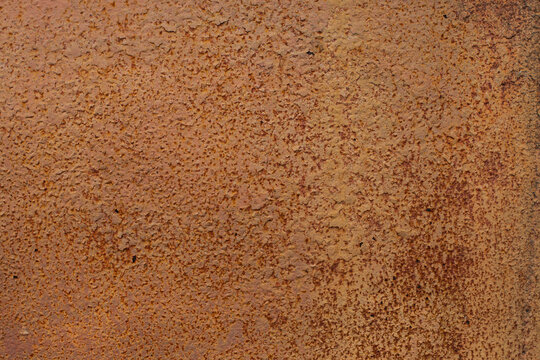 Grunge Metal Orange Rust Background