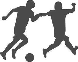 football player silhouette PNG 2023011917