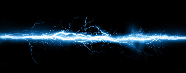 abstract background with lightnings