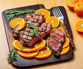 Steak & Orange