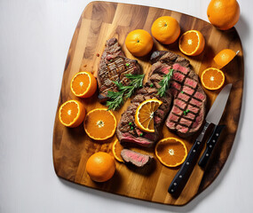 Steak & Orange