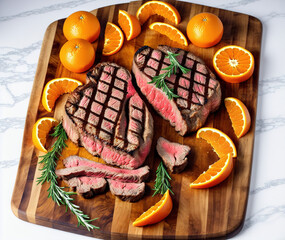 Steak & Orange