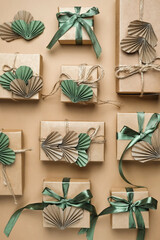 valentines day eco friendly packaging gifts in kraft pape,zero waste, eco friendly kraft paper...