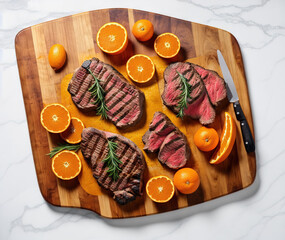 Steak & Orange