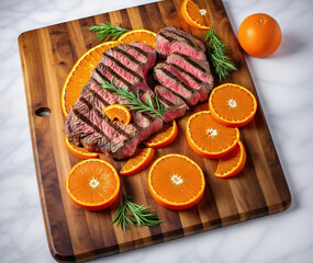 Steak & Orange