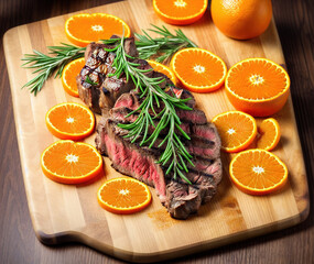 Steak & Orange