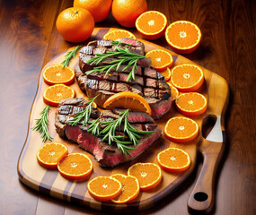 Steak & Orange