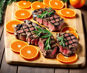 Steak & Orange