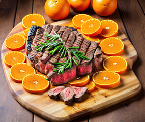 Steak & Orange