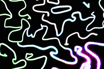 Light lines art design