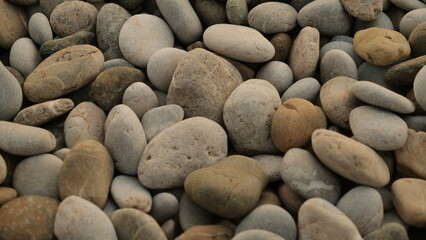 stones close up on a beach