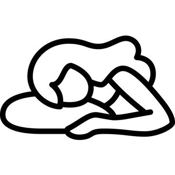 recommend clip art: sleep outline icon