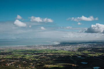 view of the suburbs of Cape Town (Strand)