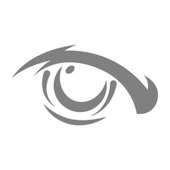 Eye icon logo design