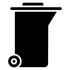 rubbish bin illustration
