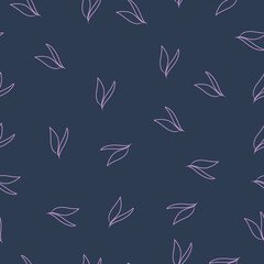Seamless pattern of hand-drawn hearts in soft tones on a light background. Modern, stylish fabric design for children.