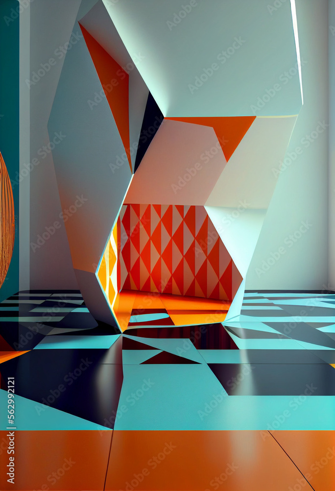 Aufkleber minimalism retro style concept. background pattern for design.