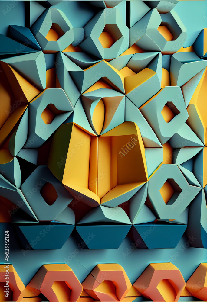 Poster Minimalism retro style concept. Background pattern for design.