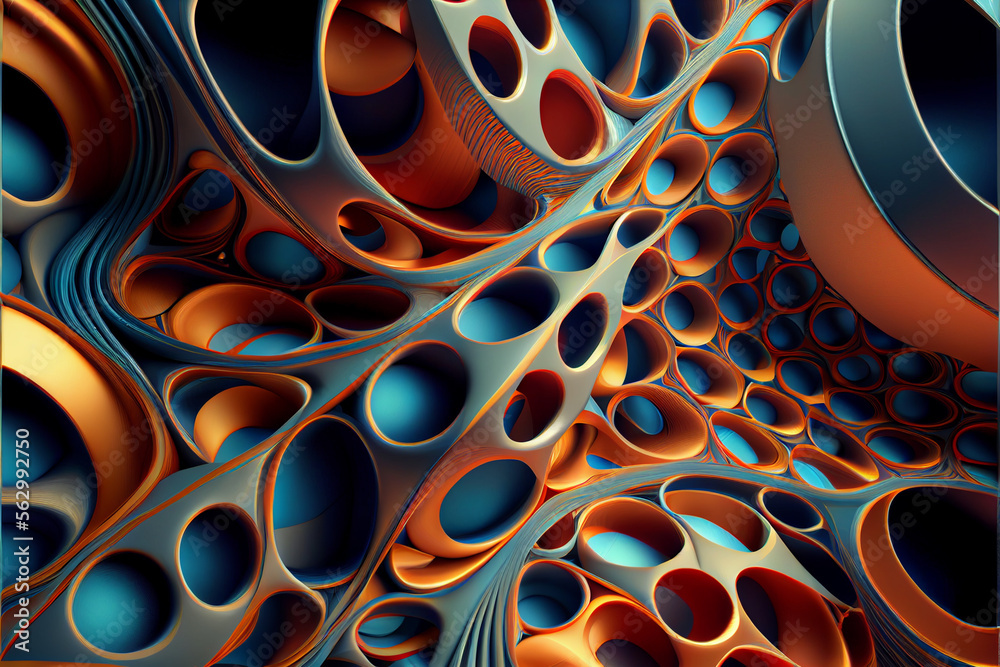 Aufkleber Beautiful abstract Background pattern for design. 