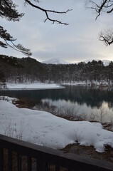 冬の五色沼