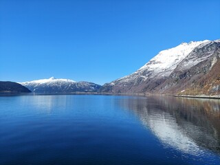 lake in the mountains