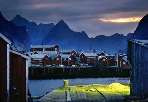 Rorbu (fishermens huts) in Reine