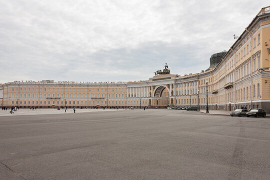 General Staff and Ministries Building, Palace square, Saint Petersburg, Russia