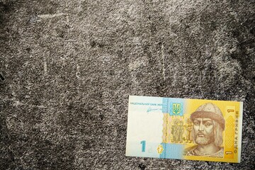 banknot, Ukraina  - obrazy, fototapety, plakaty