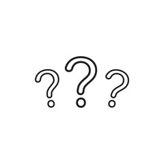  Question mark simple icon