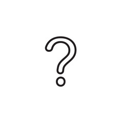  Question mark simple icon