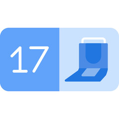 Seat Number Seventeen Icon