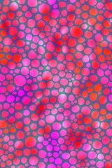 Abstract blurred background with colorful balls. Seamless pattern.