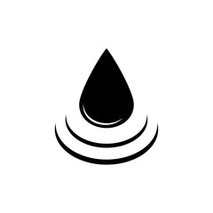 Fototapeta premium Water drop icon