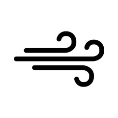Windy icon vector design template