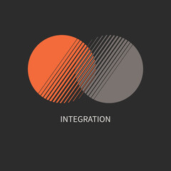 Integration, interaction sign - 563015798
